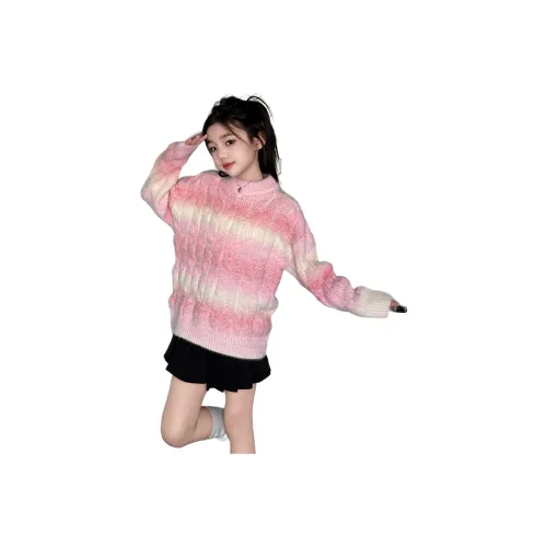 Jiao Ni Розовые Свитера для Подростков