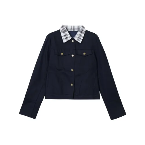 VKXOW Темно-синие женские куртки