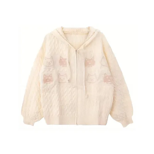 DANCANG Абрикос Женский Трикотаж