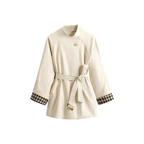 GEZITAI Бежевый Женский Пальто