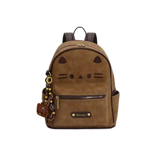 ZKHE Рюкзаки Хаки для школьников