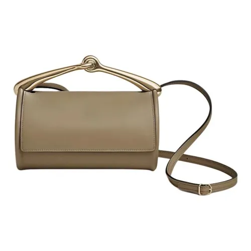 HERMES Maximors Swift Телячья кожа Сумка Женские 8Q Бежевый MARFA Бежевый