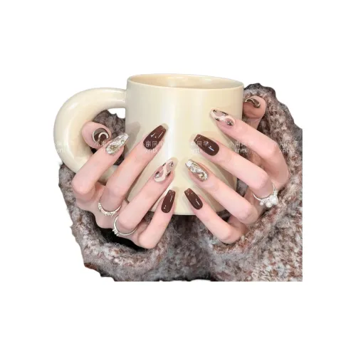 XNTX Заплатки для ногтей Ногти Art Заплатки Средний LADDER Мягкий Color Series Телесный Coquette