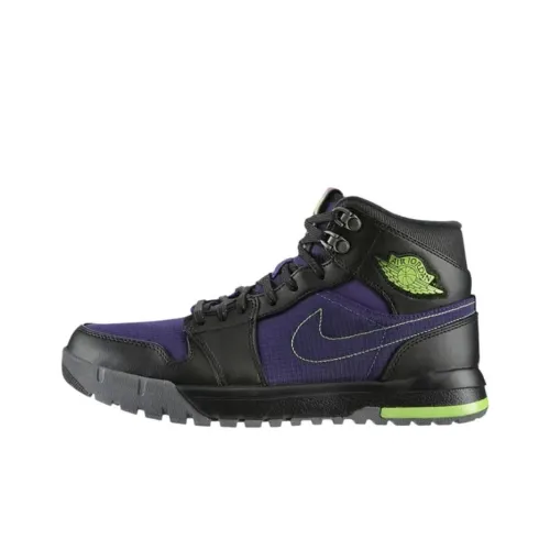 Jordan Air Jordan 1 Винтажные баскетбольные кроссовки Мужской Синий