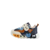 Кофейный синий, с флисовой подкладкой, термический