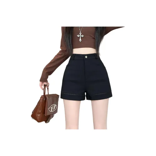 SNZX Черные Универсальные Шорты Женские Повседневные Шорты