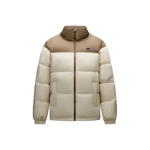 ANTA Down Jacket Unisex Beige Brown