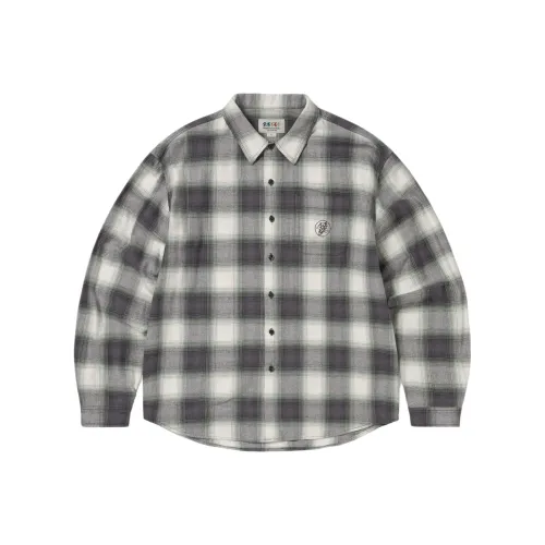 Thisisneverthat x Grateful Dead FW25 GD LIGHTNING BEAR Клетчатая рубашка Фиолетовая рубашка Унисекс