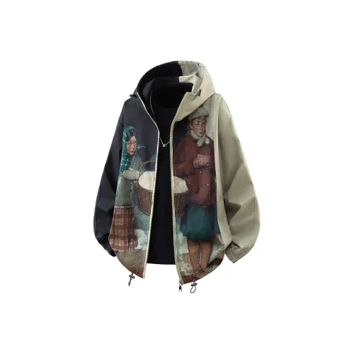 KSEK Зеленый Унисекс Куртки