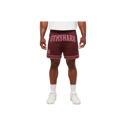 GYMSHARK Богатый Умбра Красный Мужские спортивные шорты