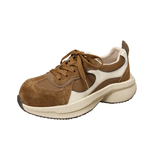 Forest Princess Легкий Низкий Топ Кроссовки с Толстой Подошвой Женские