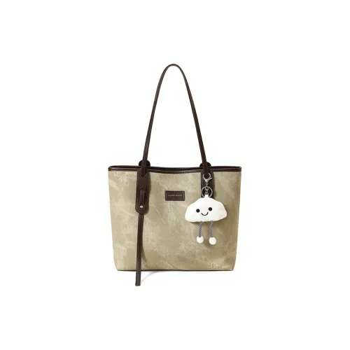 VINEY Сумка через плечо из синтетической кожи стандартная женская цвет экрю