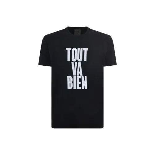 PT01 Мужские черные T-рубашки