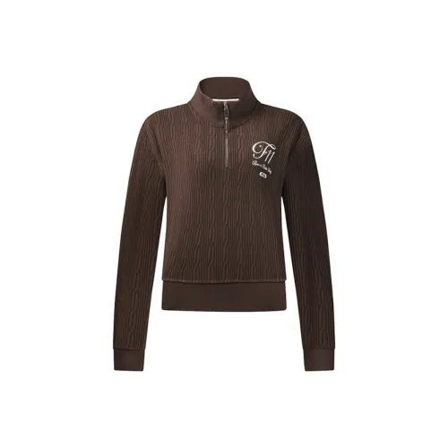 FILA Теннис Свитшот Женские Коричневый