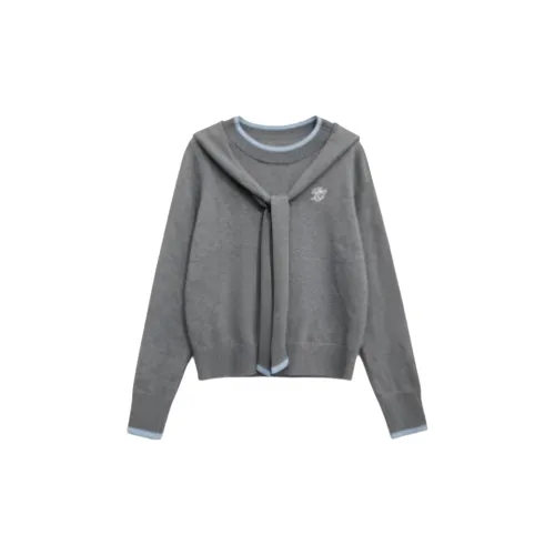 IUNOP Длинный рукав Т-рубашка Женская