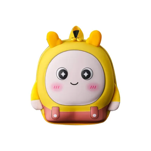 Idle Moon Oxford+EVA Backpack Standard Yellow Pink Blue Coffee