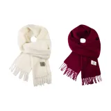 Молочно-белый + Бургундский