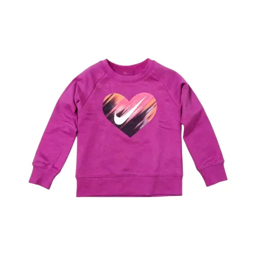 Nike Темно-розовый Kids Свитшоты
