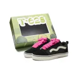 Черный (Розовый Красный Шнурки) [Премиум Улучшенный - Более Удобный и Прочный - Рекомендация Менеджера Магазина]