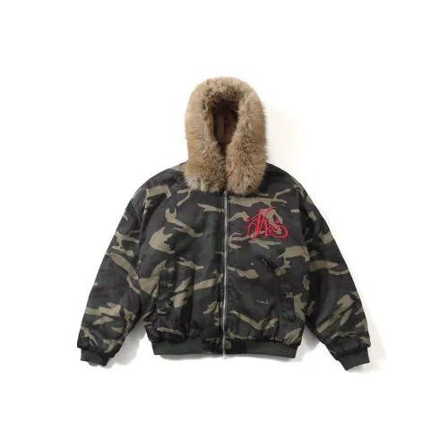 STRANGER LAB Хлопковый пуховик Пальто Унисекс