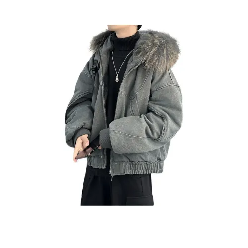 BLACK AT Унисекс Пуховики