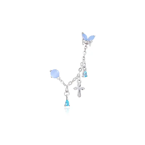 May10th Серебро S925 Серьги-гвоздики Унисекс