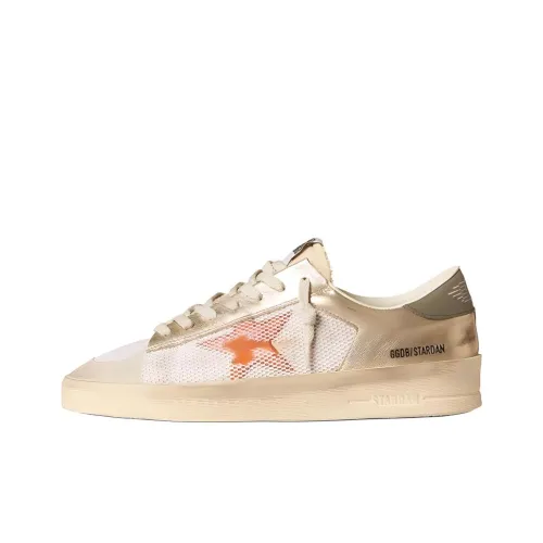 Golden Goose Скейтборд Кроссовки Мужские Белые