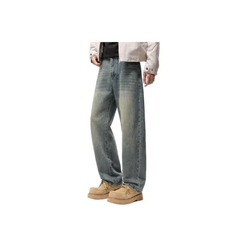 WOOD SOON Джинсы прямого кроя Мужской