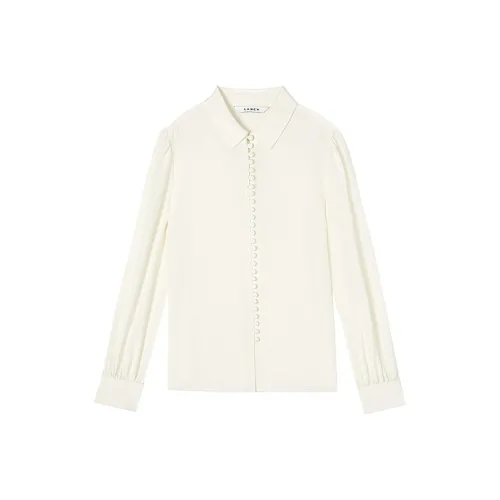 LANCY Натуральный Белый Женские Рубашки