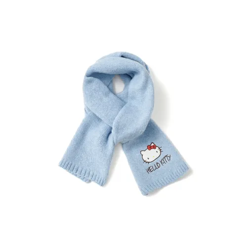 Sanrio Hello Kitty Полиэстер Трикотажные Шарфы Женские