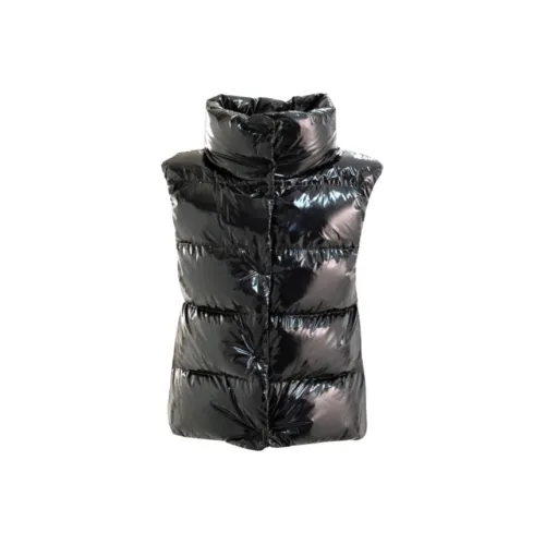 HERNO Черные Женские Жилеты