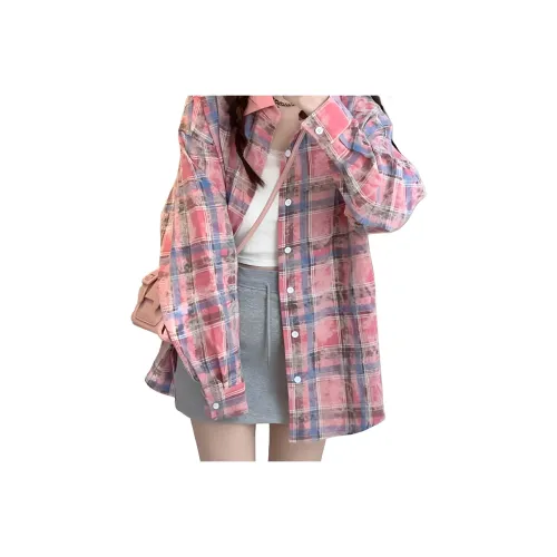 ZOTRANS Розовые Унисекс Рубашки