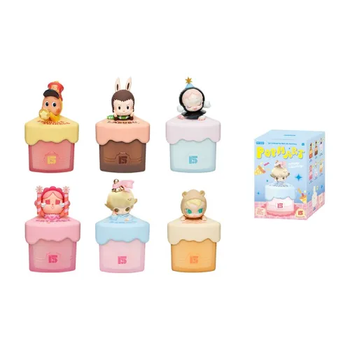 POP MART Celebrate This Moment Collection Аромат Свеча Слепые коробки Один Mystery Коробка Целая коробка 6 шт