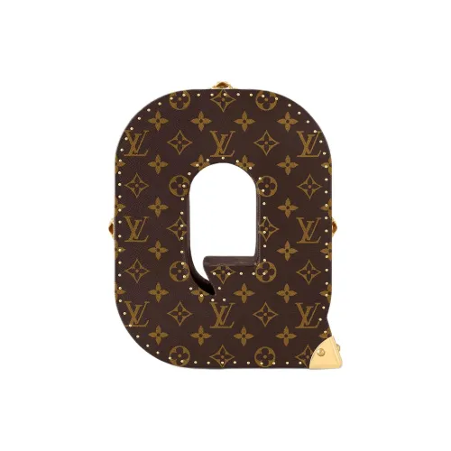 LOUIS VUITTON Основная часть Металл Твердый Чехол Встроенная память Коробка Унисекс Коричневый