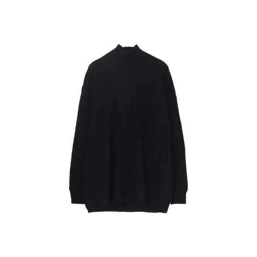 Yohji Yamamoto Pour Homme FW25 5G1P Комбинация KNIT PANELED High Neck PO Трикотаж Мужской