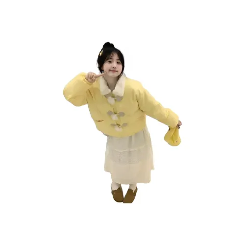 Mu Xiao Xin Хлопковый пуховик женский