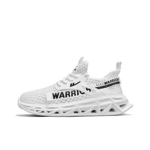 Warrior Отскок Баланс Поддержка Устойчивость к истиранию Дышащий Противоскользящий Низкий Топ Повседневная обувь Мужская Белый Черный