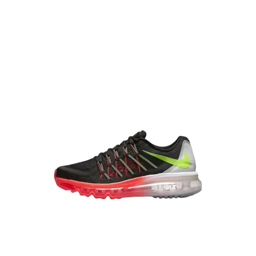 Nike Air Max 2015 Low Топ Детские Беговые Кроссовки Черный Унисекс