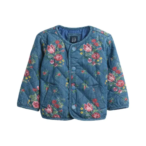 GAP Выстиранный Синий Малыш Куртки