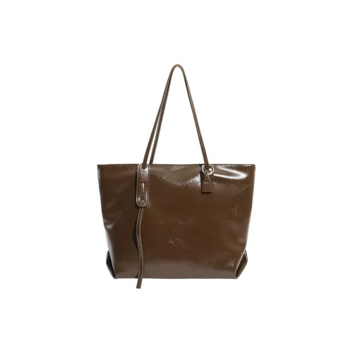 TOUTSEUL YOLO ПУ (полиуретан) Сумка через плечо Стандартная Женская Кофейная Хаки