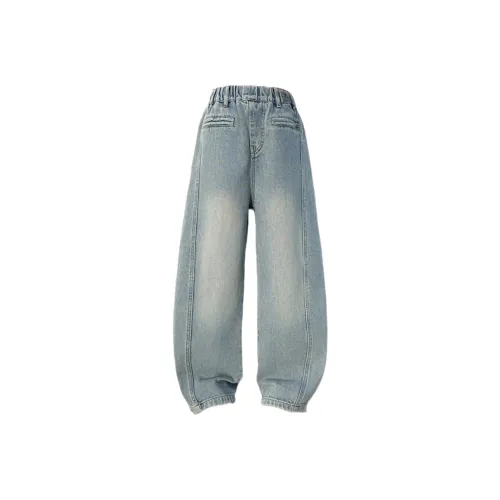 ЮЙЧЖАОЛИНЬ Синий Школьный возраст Джинсы