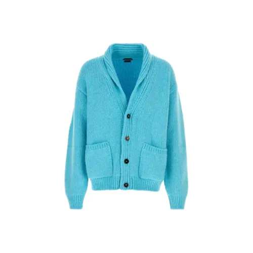 TOM FORD Синий Мужской Кашемировый Свитер