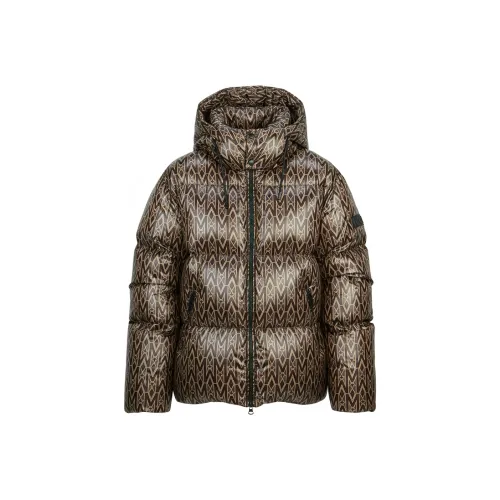 MACKAGE Кофейный Коричневый Мужской Пуховик