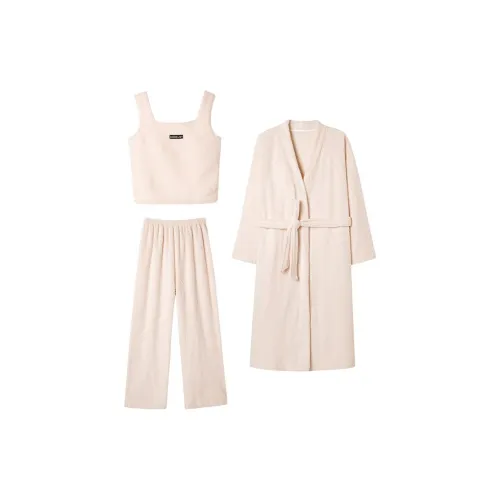 Cotton Gene Белый Женский Пижамный Комплект