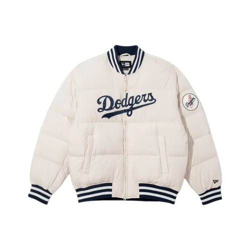 New Era Collaboration FW25 Пуховик Корейский стиль Унисекс