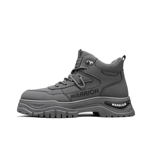 Warrior Martin Boots Gray Men's