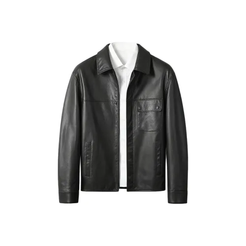 Vintage Cars Кожаная куртка Мужская