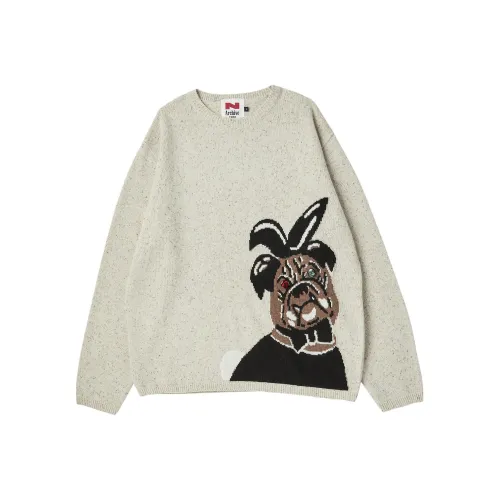 Beyond Closet Айвори Унисекс Трикотаж