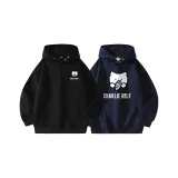 Пара 2 пачки (Черный свитшот + Темно-синий свитшот)