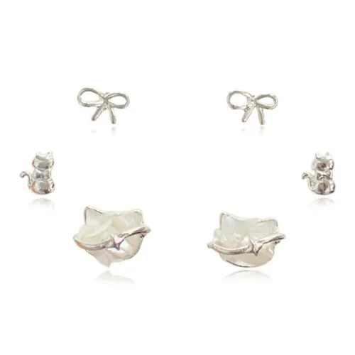 YOASOBI Alloy Stud Earrings Women's